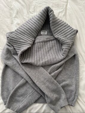 Cotton On Light Gray Off The Shoulder Sweater